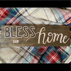 Bless Our Home Wooden Decor